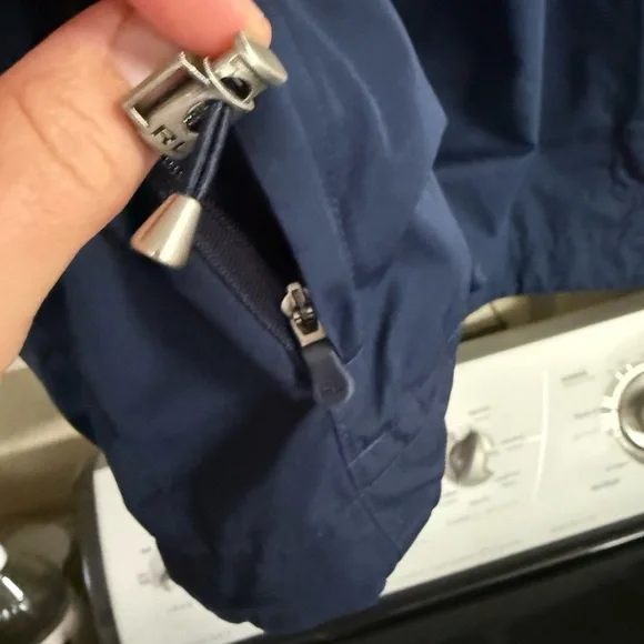 Ralph Lauren Navy Jacket with Red Polo Logo - Picture 5 of 7